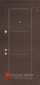 Стальная дверь Дверь с терморазрывом с зеркалом №23 с отделкой Порошковое напыление